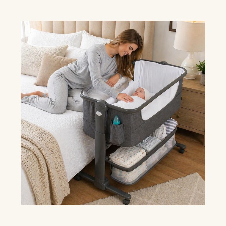 KoolerThings 4-in-1 Bedside Bassinet