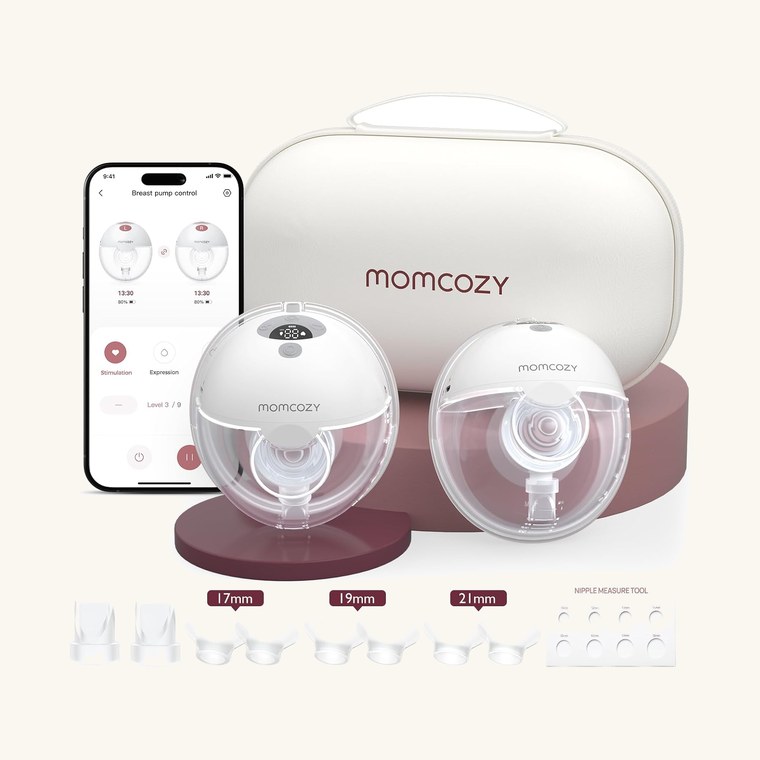 Momcozy M5 Smart Wearable Breast Pump