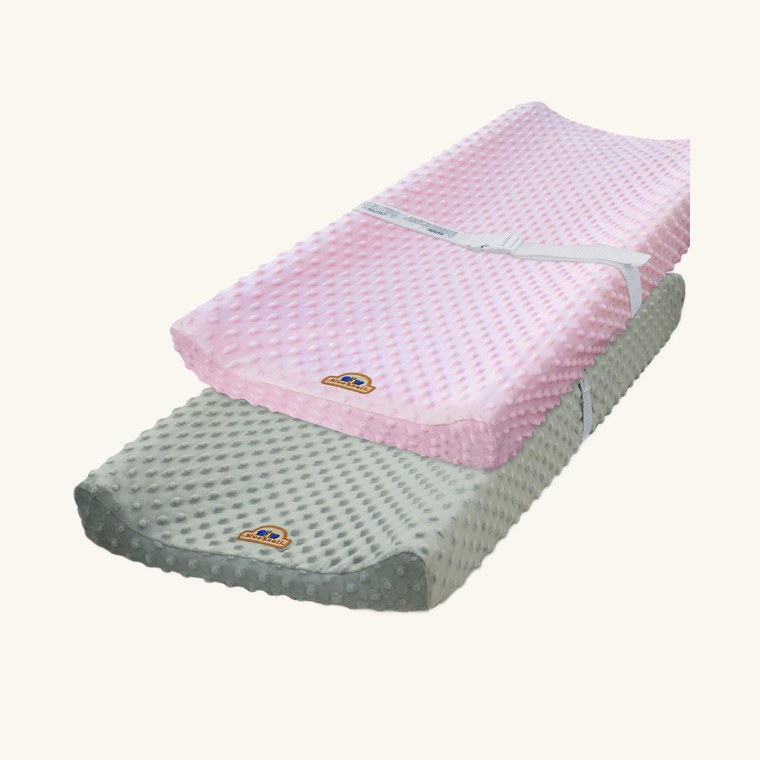 BlueSnail Minky Dot Changing Pad Cover