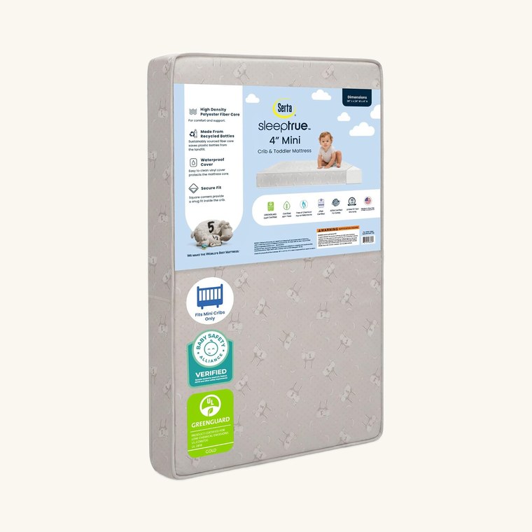 Delta Children Serta SleepTrue Mini Crib Mattress