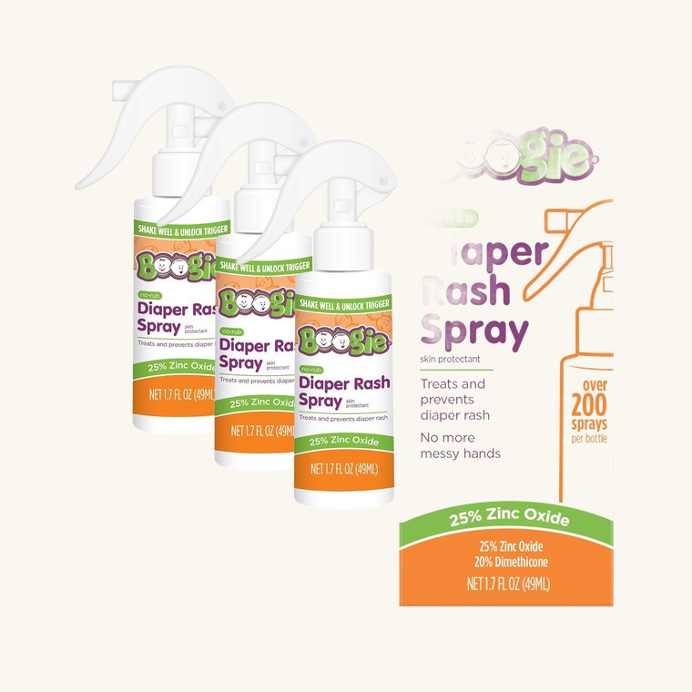 Boogie Wipes No-Rub Diaper Rash Spray