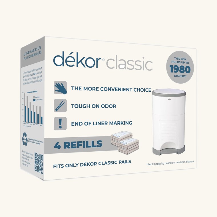 Dekor Classic Diaper Pail Refills