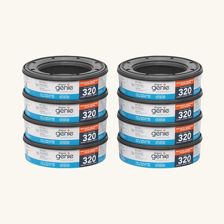 Diaper Genie Essentials Round Refill 8-Pack