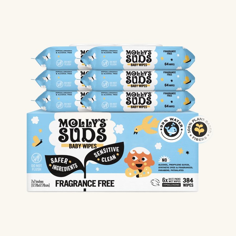 Molly's Suds Sensitive Clean Wipes