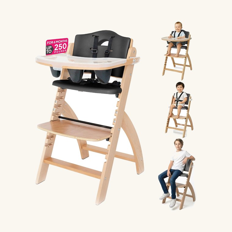 Abiie Beyond Junior Wooden High Chair