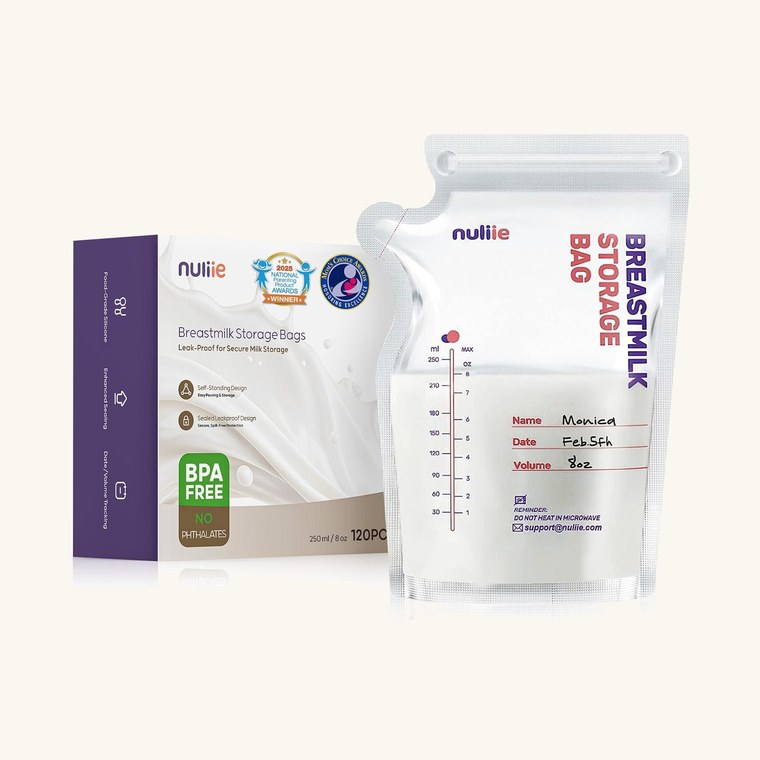 Nuliie Breastmilk Storage Bags