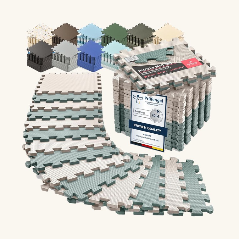 bemaxx EVA Interlocking Foam Tiles