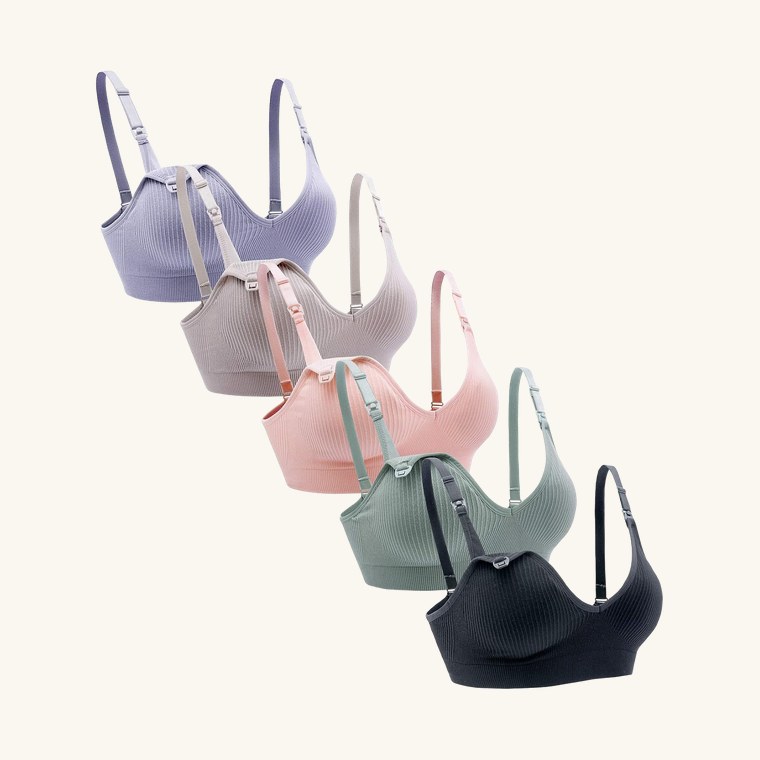 Suekaphin Nursing Bra 5-Pack