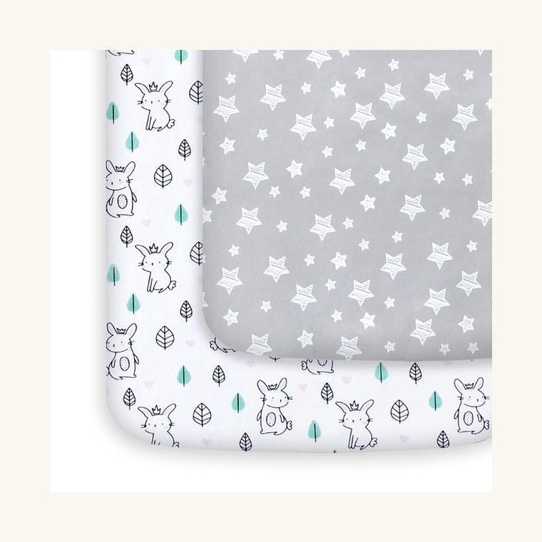 Moonsea Pack and Play Sheets 2-Pack